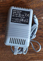 18v (nominal) DC adapter