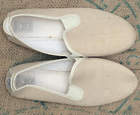 Flossy Ecru Slippers