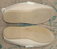 Flossy Ecru Slippers