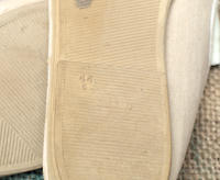 Flossy Ecru Slippers