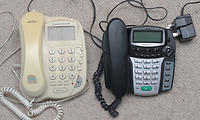 Two Old Landline Phones