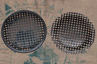 Black Steel Speaker Grilles